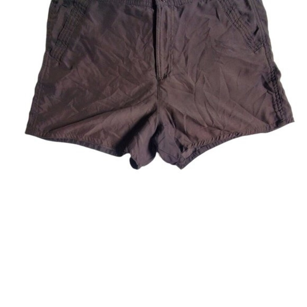 Croft & Barrow brown swim shorts sz 8 - Picture 5 of 12